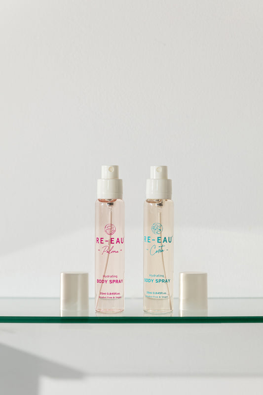 DISCOUNTED GIFT SET: Re-Eau Discovery Kit- 25ml of Paloma and Costa Hydrating Sprays